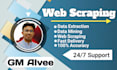 do professional web scraping, data mining and data extraction