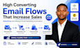 build high converting mailchimp and klaviyo email flows