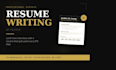 ats optimized resume and cover letter