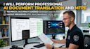 refine your technical documents via ai and mtpe
