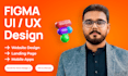 design unique figma website, app, mockup designs