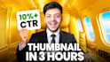 design highly engaging youtube thumbnails with high ctr