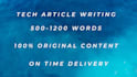 write engaging tech articles blogs and how to guides