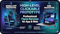 clickable prototype figma app, web clickable prototype figma