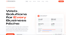 design any web site, simple custom on a full stack coding