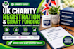 uk grant application, grant research, charity commission registration