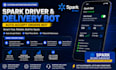 setup spark driver bot, spark delivery bot auto accept orders bot, spark