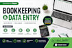 do quickbooks online bookkeeping and financial data entry