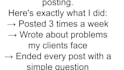write scroll stopping linkedln posts that grow your audience and attract client