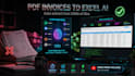 auto extract bulk PDF invoices to excel using ai in seconds