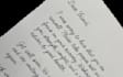 write beautiful handwritten notes,letter and cards