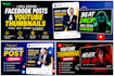 create professional facebook posts and youtube thumbnails design