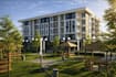 design modern exterior facade and render