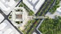 render high rise residential units,apartment complex site, cgi walkthrough video