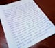 write anything in neat handwriting
