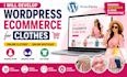 develop wordpress ecommerce for clothes