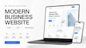 build a modern business website