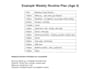 help you create routines and manage your childs behaviour