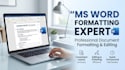do professional ms word document formatting and editing
