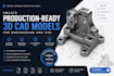 create production ready 3d cad models for engineering and cnc