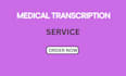 medical transcription and proofreading