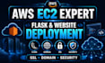 deploy flask or website on AWS ec2 with SSL and domain
