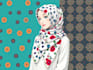 create trendy scarf, twilly, and hijab pattern designs