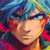 design highest quality anime character art