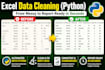 automate excel and CSV data cleaning using python