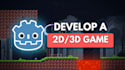 create a custom 2d game in unity or godot