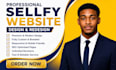 design sellfy website, design sellfy store, redesign shopify website development
