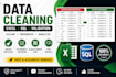 data cleaning, validation and sql analysis professional