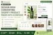 design a high converting shopify product page, ecomposer