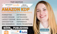 format your book for amzon kdp ebook and paperback professionally