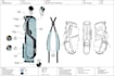 bom bag tech pack duffel bag golf techpack fashion design handbag and tote bag