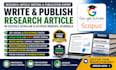write and publish research article in google scholar and scopus indexed journal