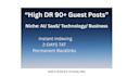 provide high DR 90 plus  guest posts on tech and ai sites