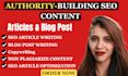 write sales driven articles that increase revenue and optimize your content