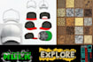 make hat tech pack cap techpack design flat sketch mockup, beanie tech pack