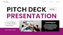 design vertical ai pitch deck industry specific deck ai application deck