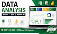 do data analysis using excel, sql, python and power bi