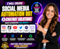 develop social media bot, tiktok bot, twitter bot, instagram bot, youtube bot