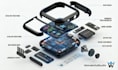 design smart home iot device, product design, 3d cad model, pcb concept design