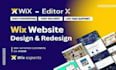 design, redesign and build professional wix websites