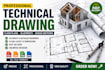 create professional technical drawings, and design sketches