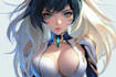 draw anime illustration with action pose and effects