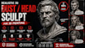 sculpt 3d bust 3d head model 3d printing