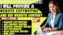 provide website copywriting and SEO website content