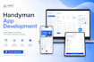 develop handyman app, on demand service app with adminpanel