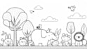 design coloring book pages for children